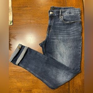 Mens Banana Republic 34x32 Skinny Jeans